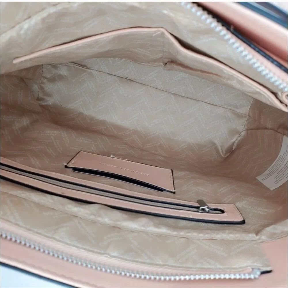 French Connection Mellow Peach Olympia Bucket Shoulder Bag - Picture 6 of 8
